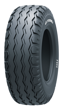 Side profile of Tianli RIDE KING Tyre with wide, non-directional tread for on/off-road agricultural use.