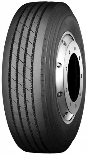 Side profile of Westlake CR976A trailer tyre featuring five ribs and four wide straight grooves for highway and long‑haul service.
