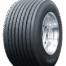 Side profile of Westlake AT556 wide‑base trailer tyre with straight grooves and smooth rib pattern.