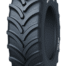 Front view of Tianli AGRI KING agricultural radial tyre with curved wedge tread pattern
